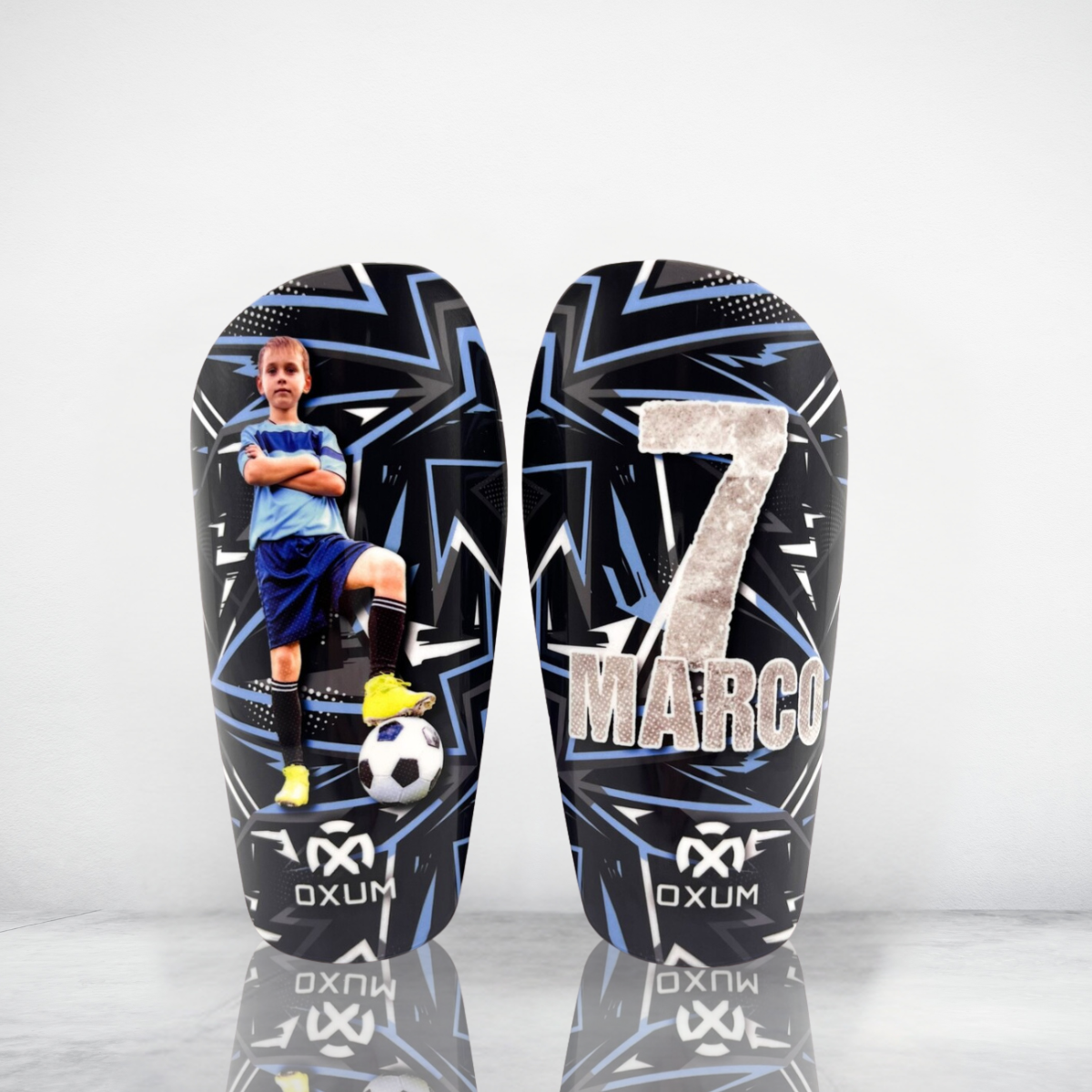 ONE VIDAR ESPINILLERAS DE FÚTBOL PERSONALIZADAS