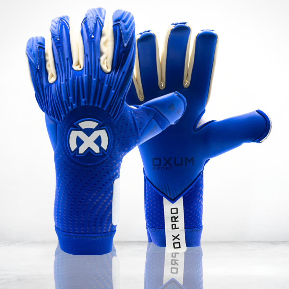 GUANTES OX PRO BLUE PERSONALIZABLES