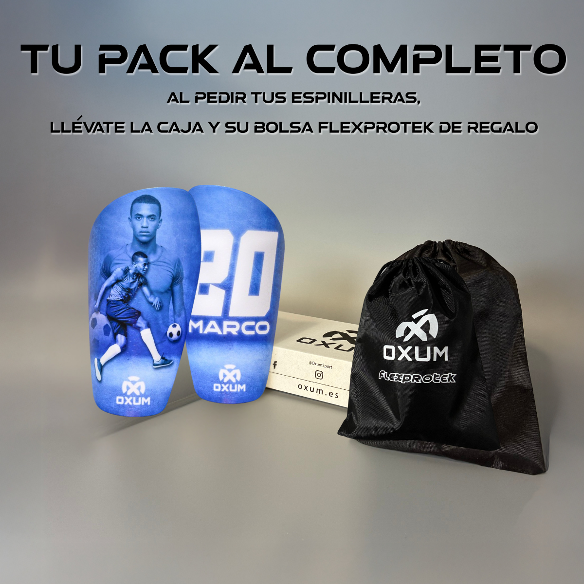 PRO THOR ESPINILLERAS DE FÚTBOL PERSONALIZADAS
