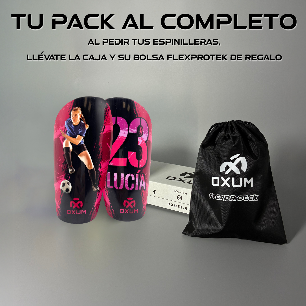 ONE VALKYRIE ESPINILLERAS DE FÚTBOL PERSONALIZADAS