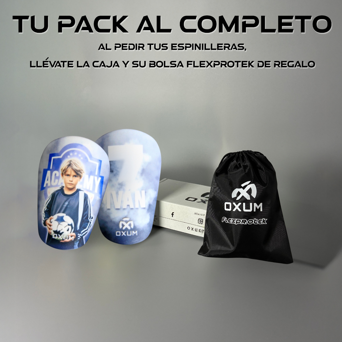 AIRLITE TEAM ESPINILLERAS DE FÚTBOL PERSONALIZADAS