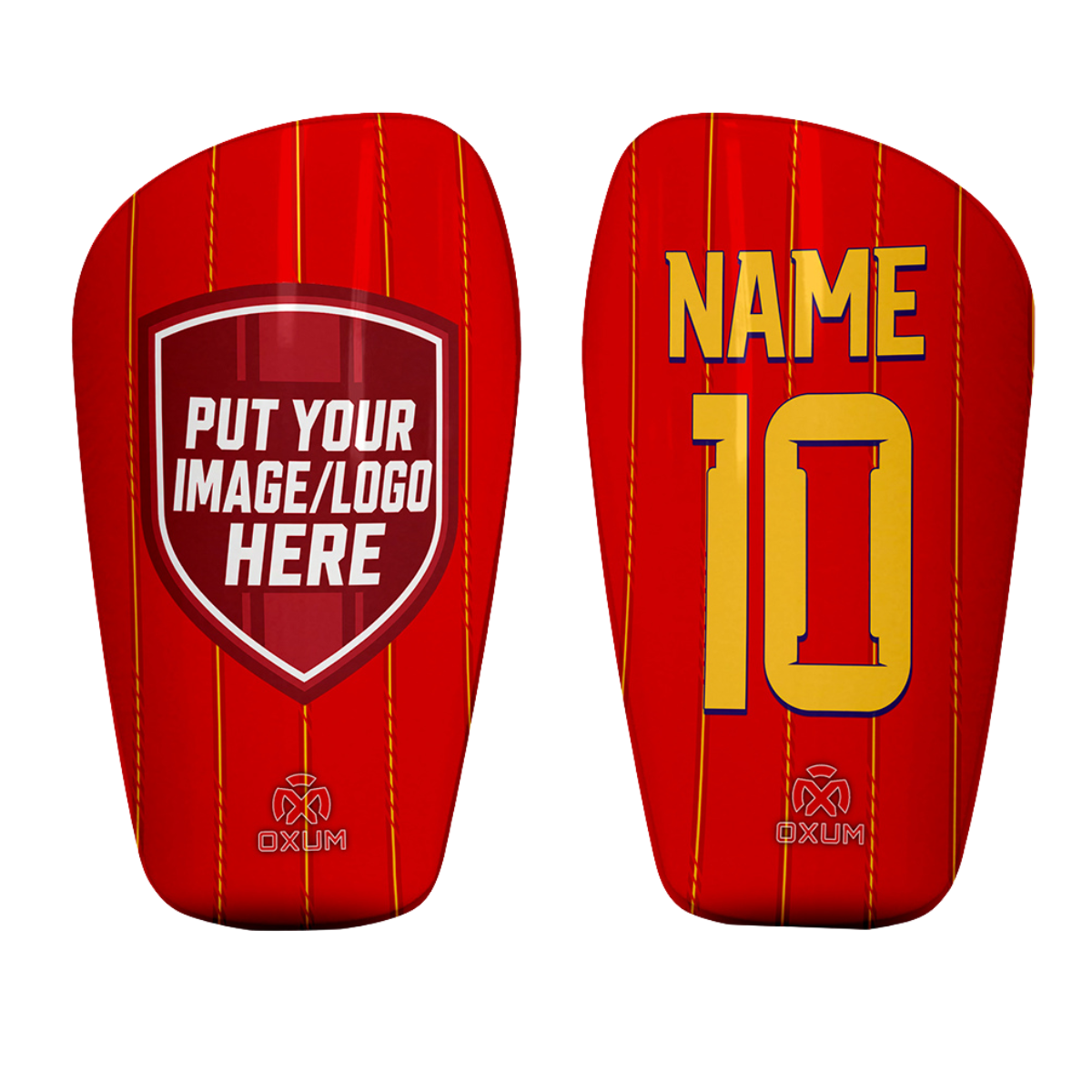 ONE NATION ESPINILLERAS DE FÚTBOL PERSONALIZADAS