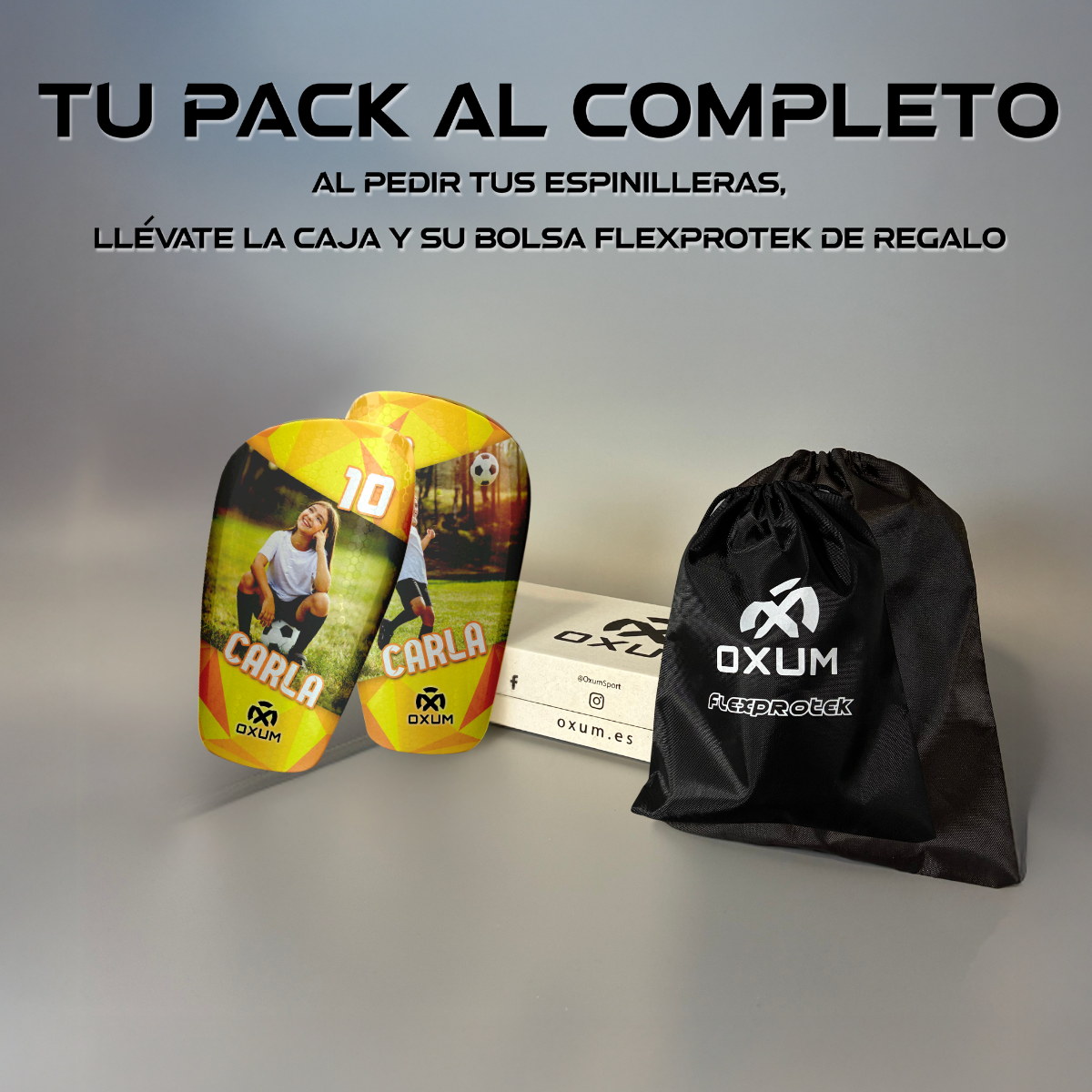 PRO AEGIS ESPINILLERAS DE FÚTBOL PERSONALIZADAS