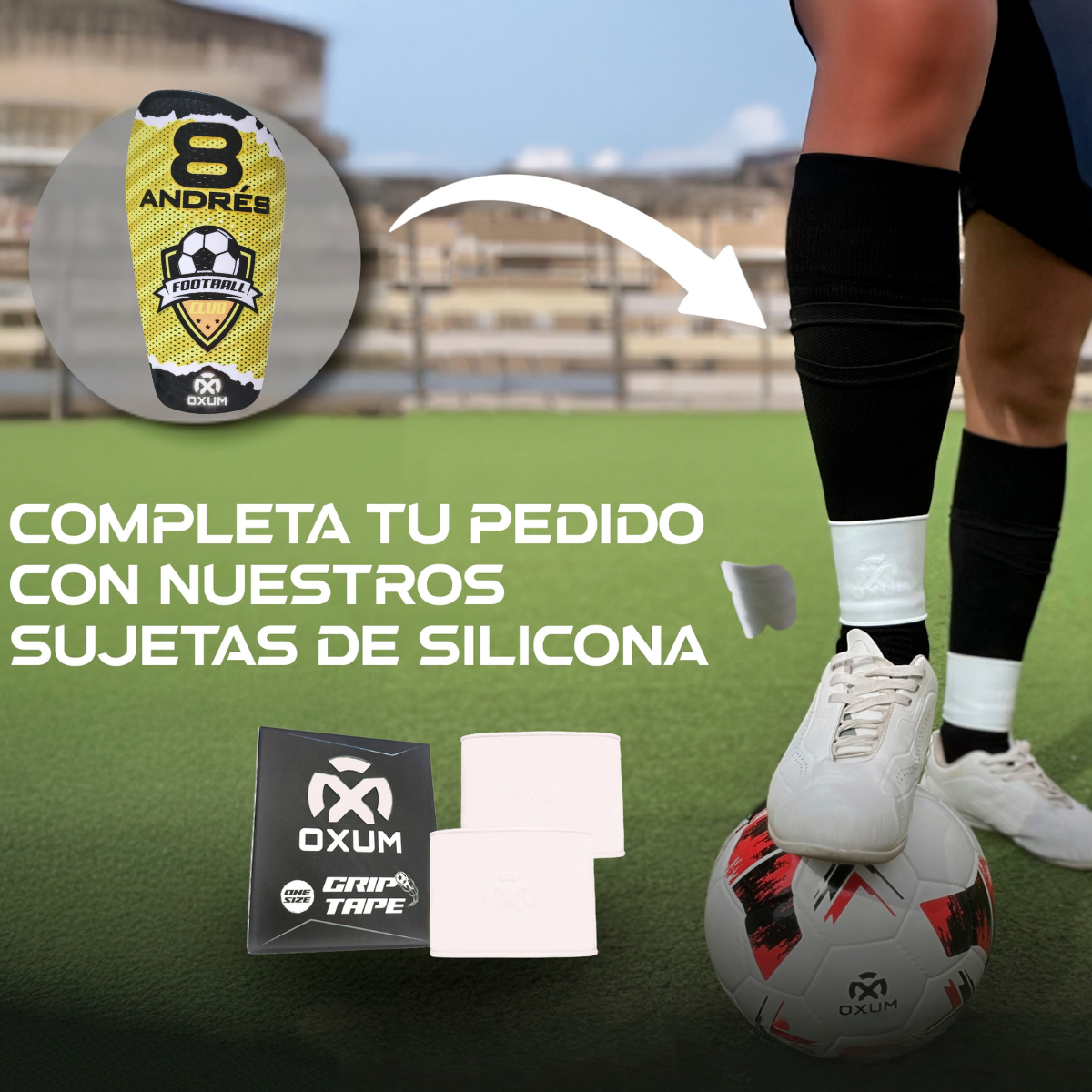 PRO KRAKEN ESPINILLERAS DE FÚTBOL PERSONALIZADAS