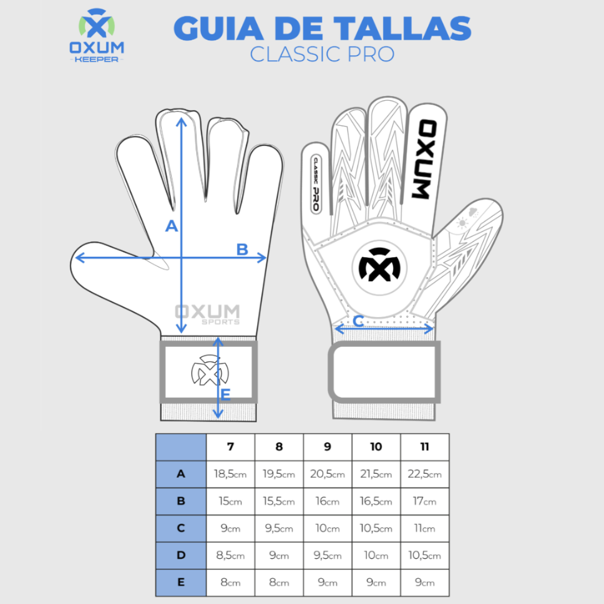 GUANTES CLASSIC PRO BLACK PERSONALIZABLES