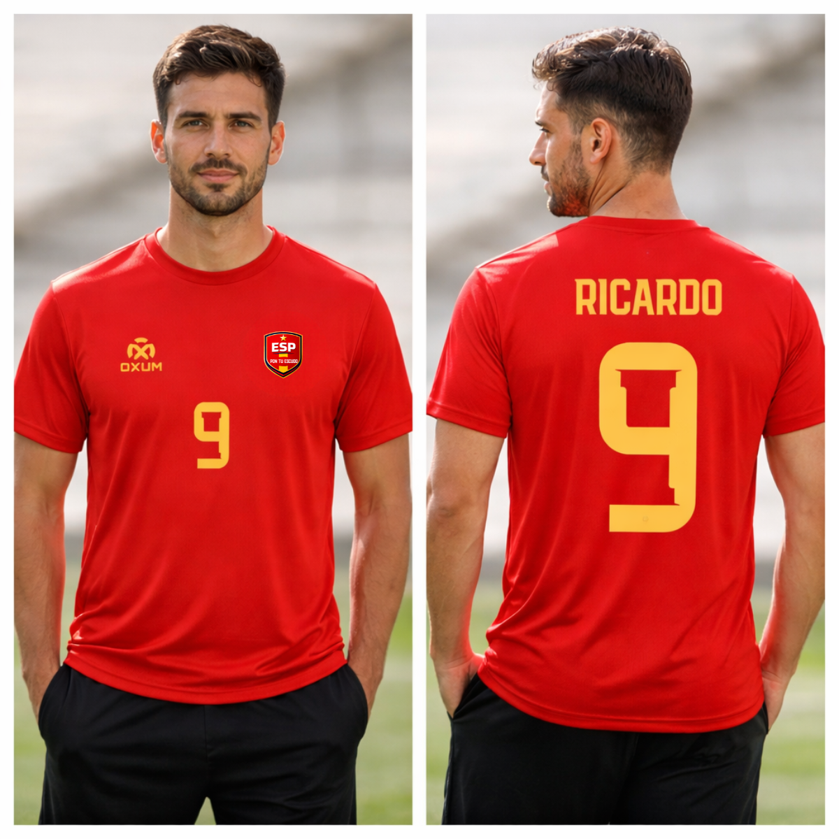CAMISETA ESPAÑA PERSONALIZADA