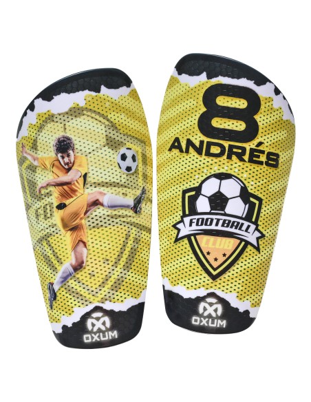 PRO KRAKEN ESPINILLERAS DE FÚTBOL PERSONALIZADAS