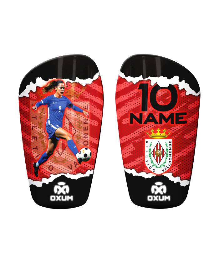 ESPINILLERAS DE FÚTBOL PERSONALIZADAS AT. VALLBONENSE