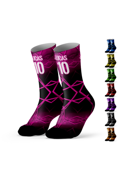 Calcetines Cartago. Calcetines deportivos Personalizados con nombre y número.