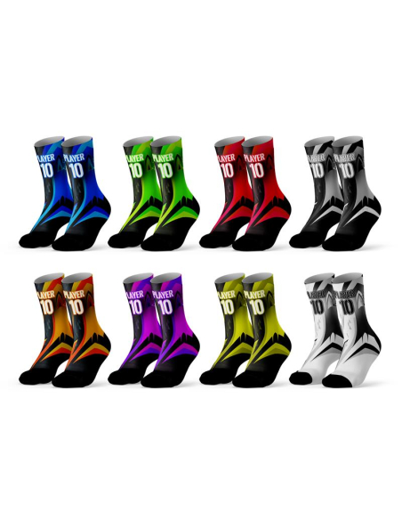 Athens Socks. Custom sports socks with your name, number, and team crest