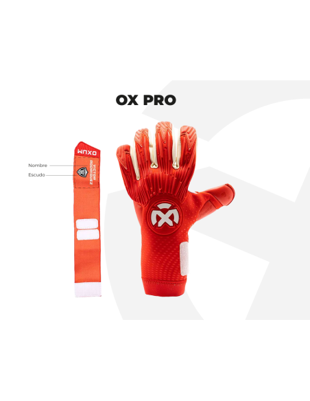 OX PRO BLUE CUSTOMIZABLE GLOVES