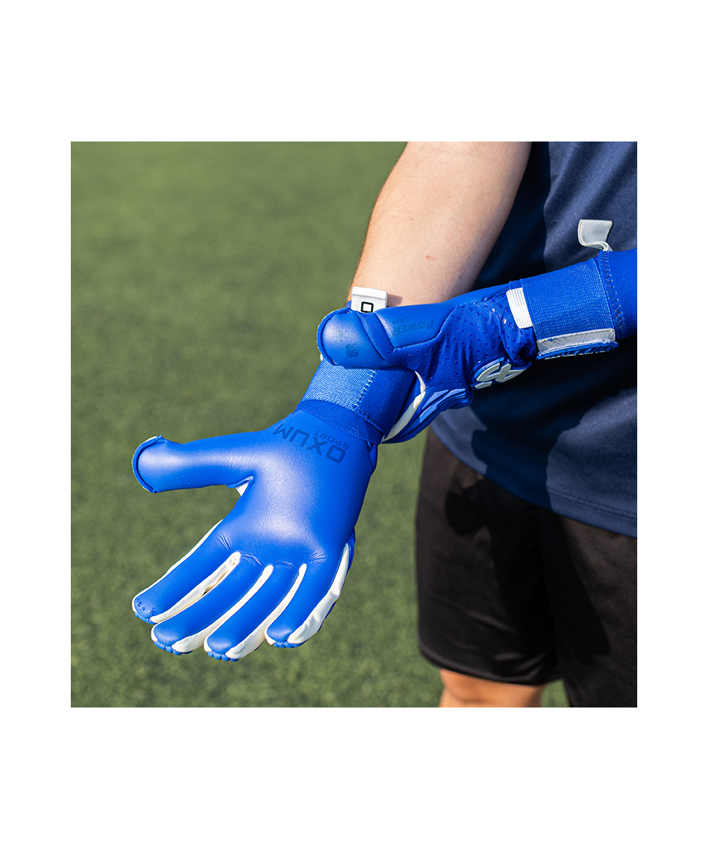 GUANTES OX PRO BLUE PERSONALIZABLES
