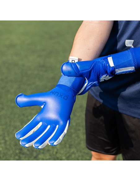 GUANTES OX PRO BLUE PERSONALIZABLES