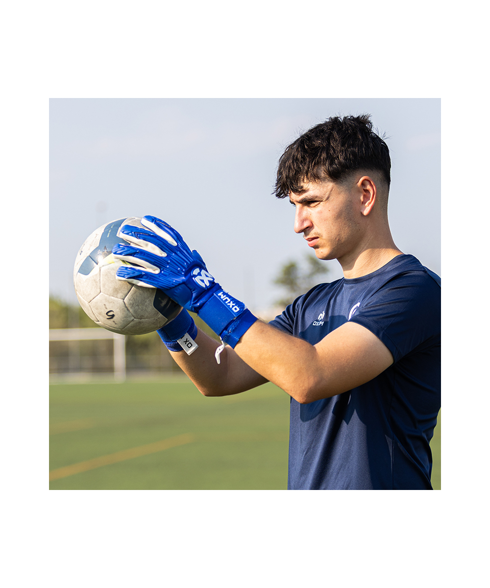 OX PRO BLUE CUSTOMIZABLE GLOVES