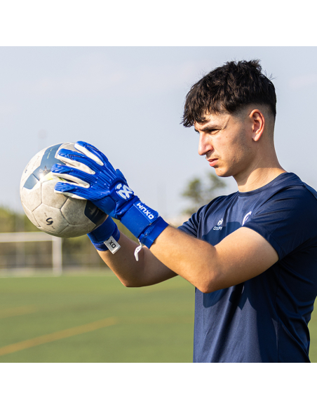 OX PRO BLUE CUSTOMIZABLE GLOVES