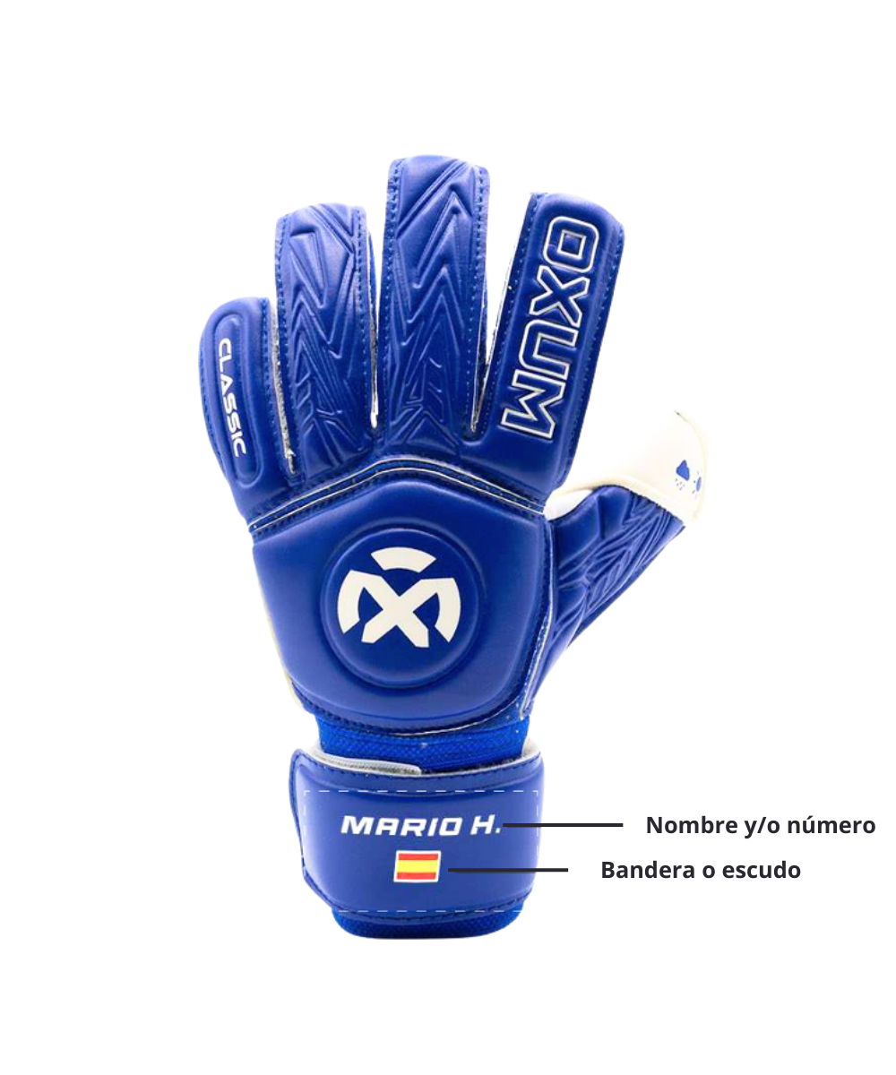 GUANTES CLASSIC RED PERSONALIZABLES