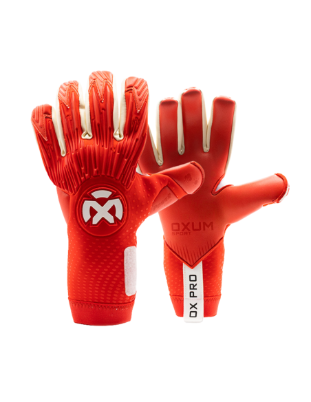 GUANTES OX PRO RED PERSONALIZABLES
