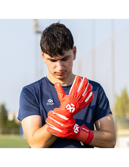 GUANTI OX PRO ROSSO PERSONALIZZABILI