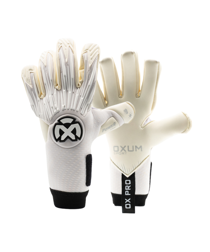 GUANTES OX PRO WHITE PERSONALIZABLES