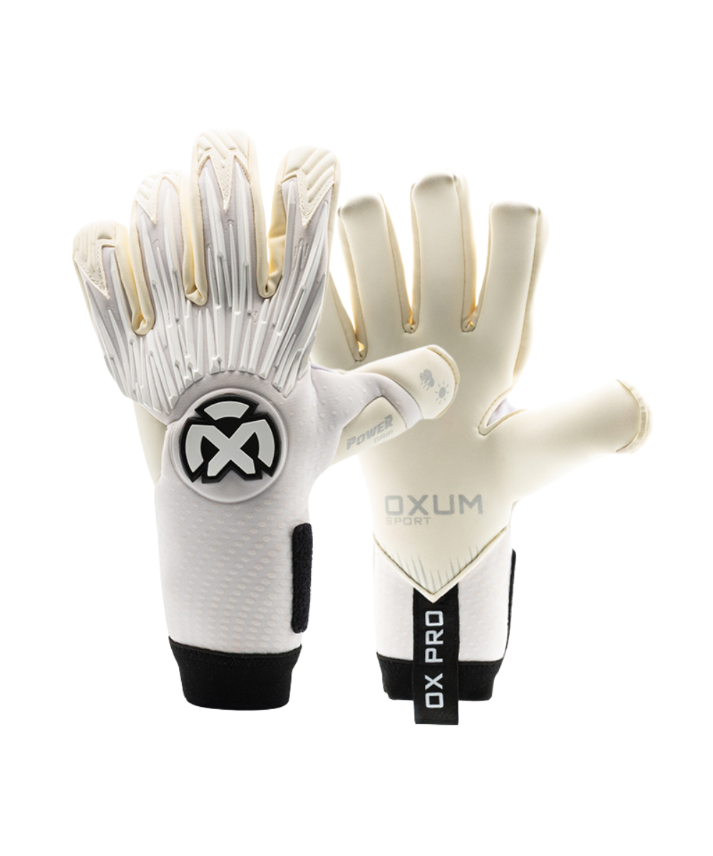GUANTES OX PRO WHITE PERSONALIZABLES
