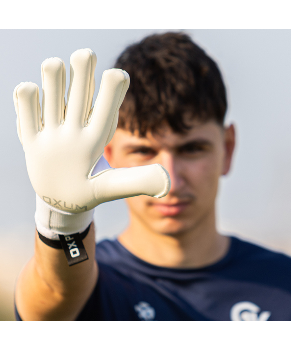 GUANTES OX PRO WHITE PERSONALIZABLES