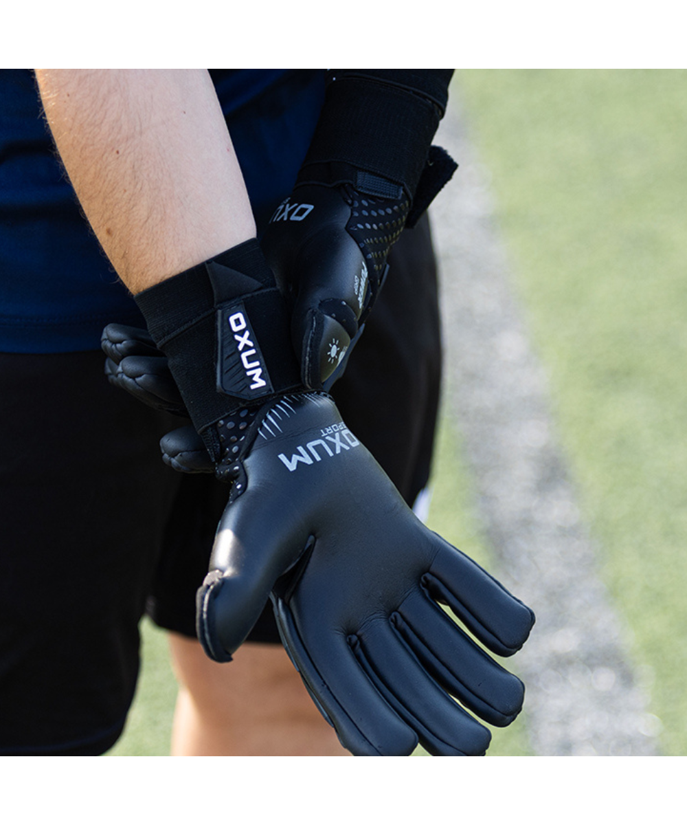 GUANTES OX PRO BLACK PERSONALIZABLES