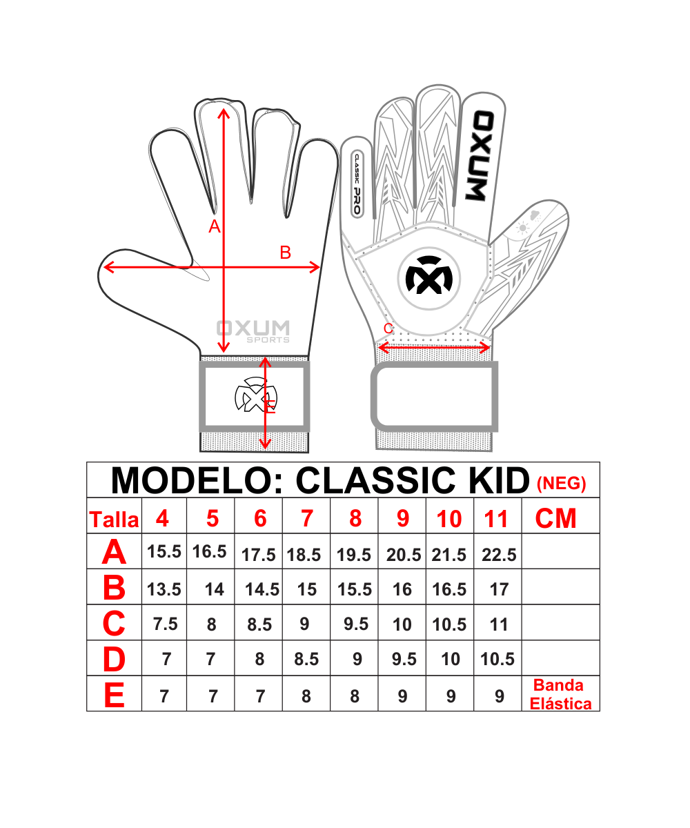 GUANTES CLASSIC 3D CUSTOM