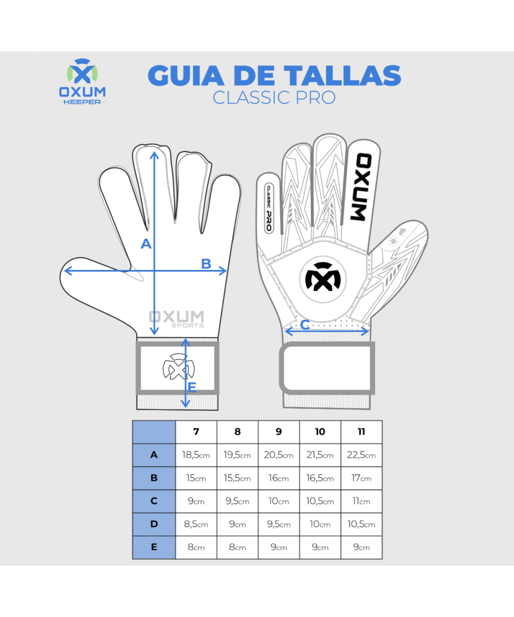 GUANTES CLASSIC PRO WHITE PERSONALIZABLES