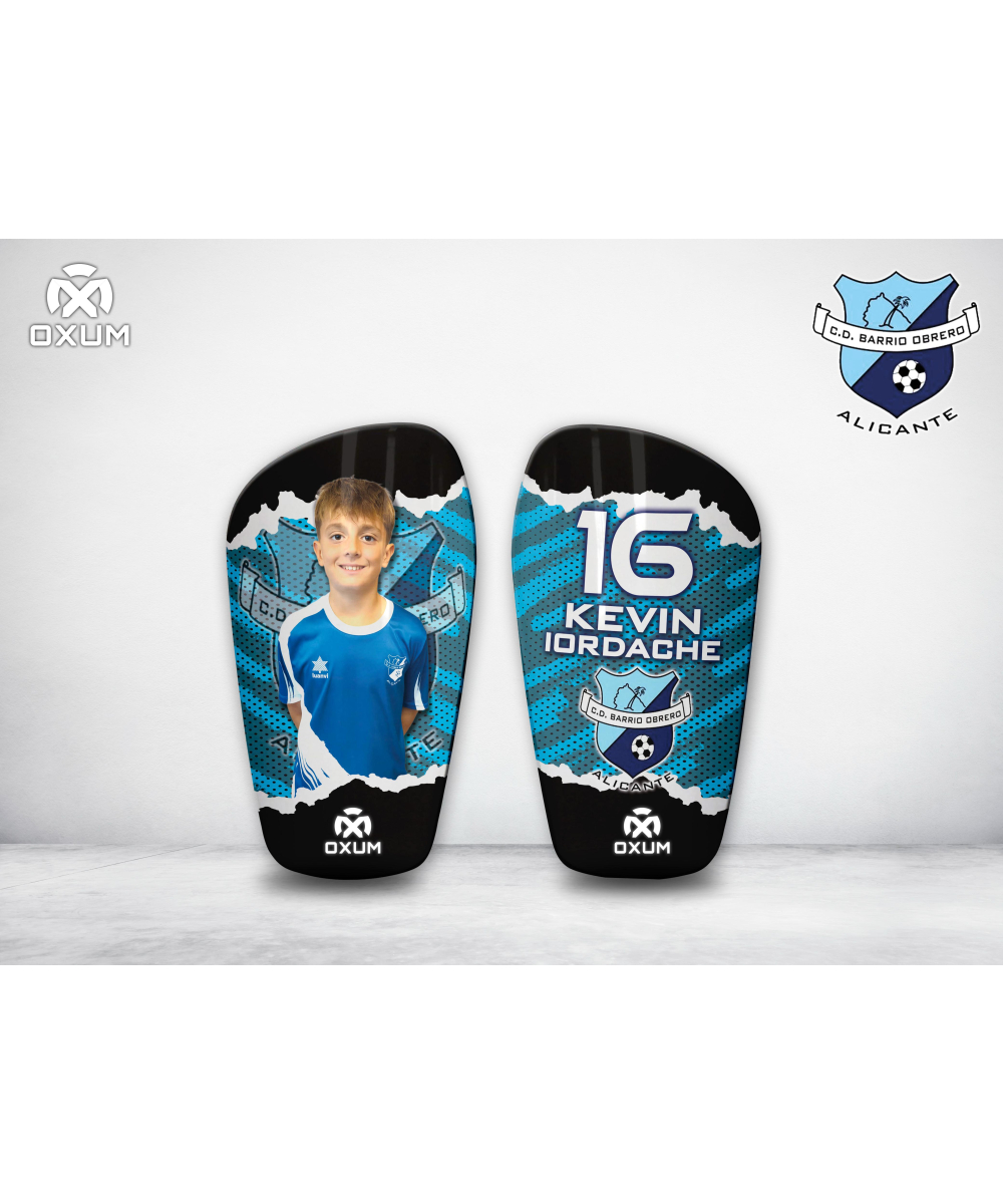 Espinilleras CD Barrio Obrero