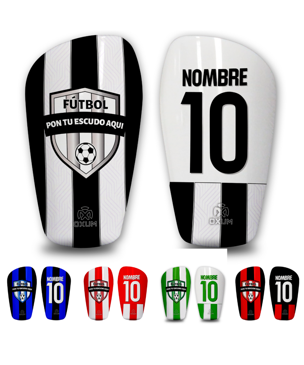 ONE CLUB ESPINILLERAS DE FÚTBOL PERSONALIZADAS