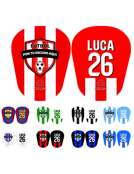 AIRLITE CLUBLITE ESPINILLERAS MINI DE FÚTBOL PERSONALIZADAS