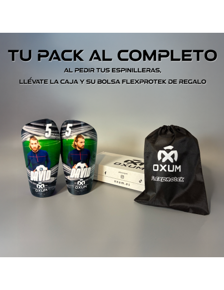 ONE APOLLO II ESPINILLERAS DE FÚTBOL PERSONALIZADAS