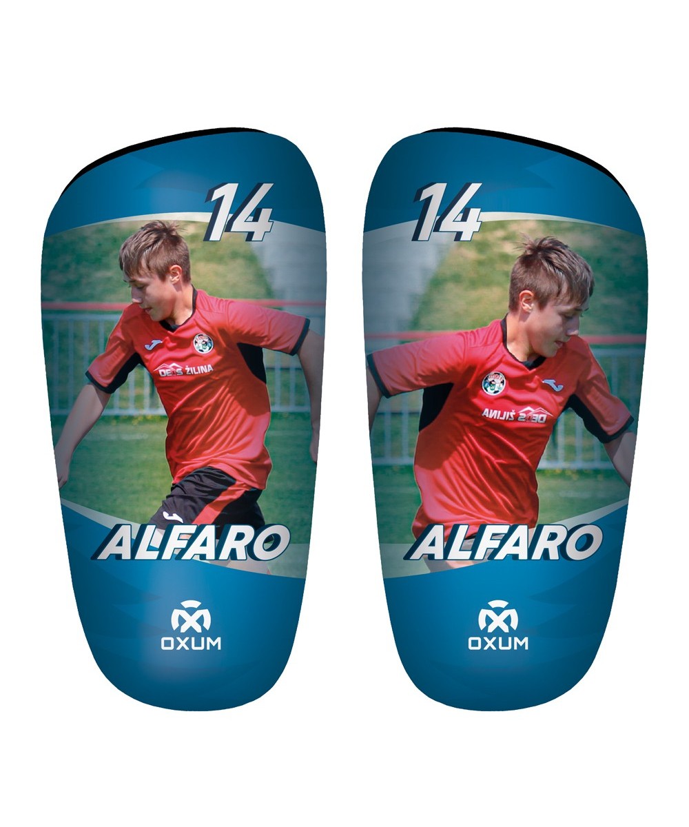 Espinilleras de Fútbol Personalizadas CARBON - Diseño 1