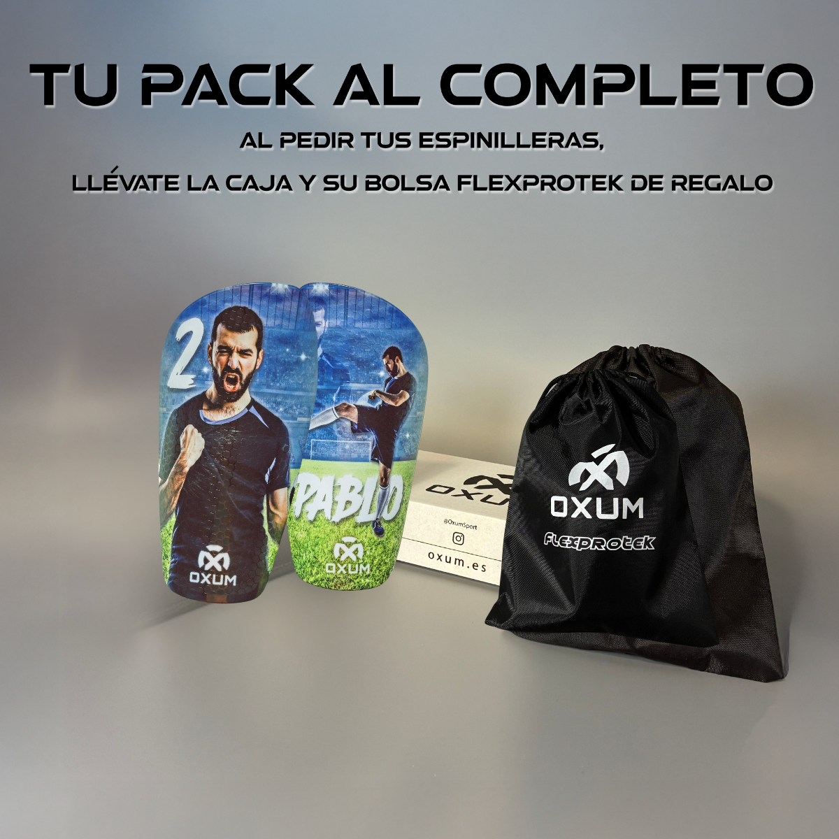 PRO GORGON ESPINILLERAS DE FÚTBOL PERSONALIZADAS