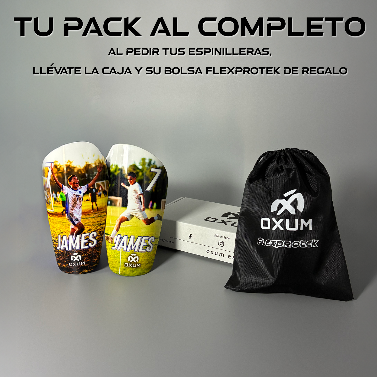 ONE GILDS ESPINILLERAS DE FÚTBOL PERSONALIZADAS