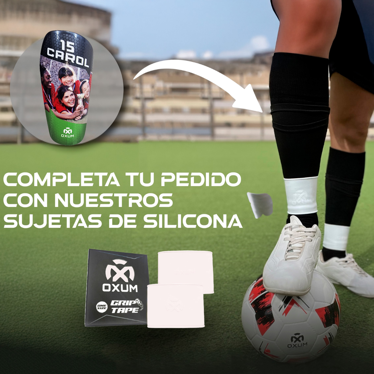 PRO PHOENIX ESPINILLERAS DE FÚTBOL PERSONALIZADAS