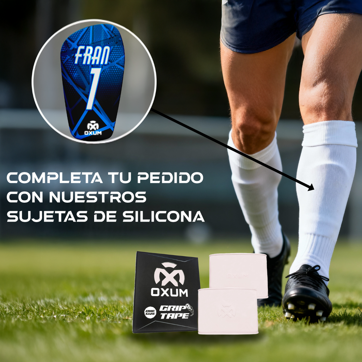 ONE MINOTAUR ESPINILLERAS DE FÚTBOL PERSONALIZADAS