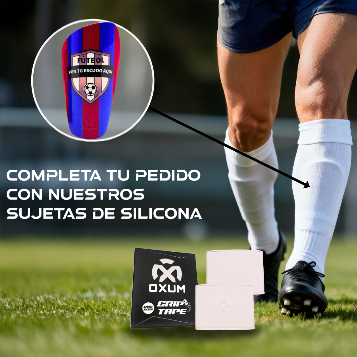 ONE CLUB ESPINILLERAS DE FÚTBOL PERSONALIZADAS