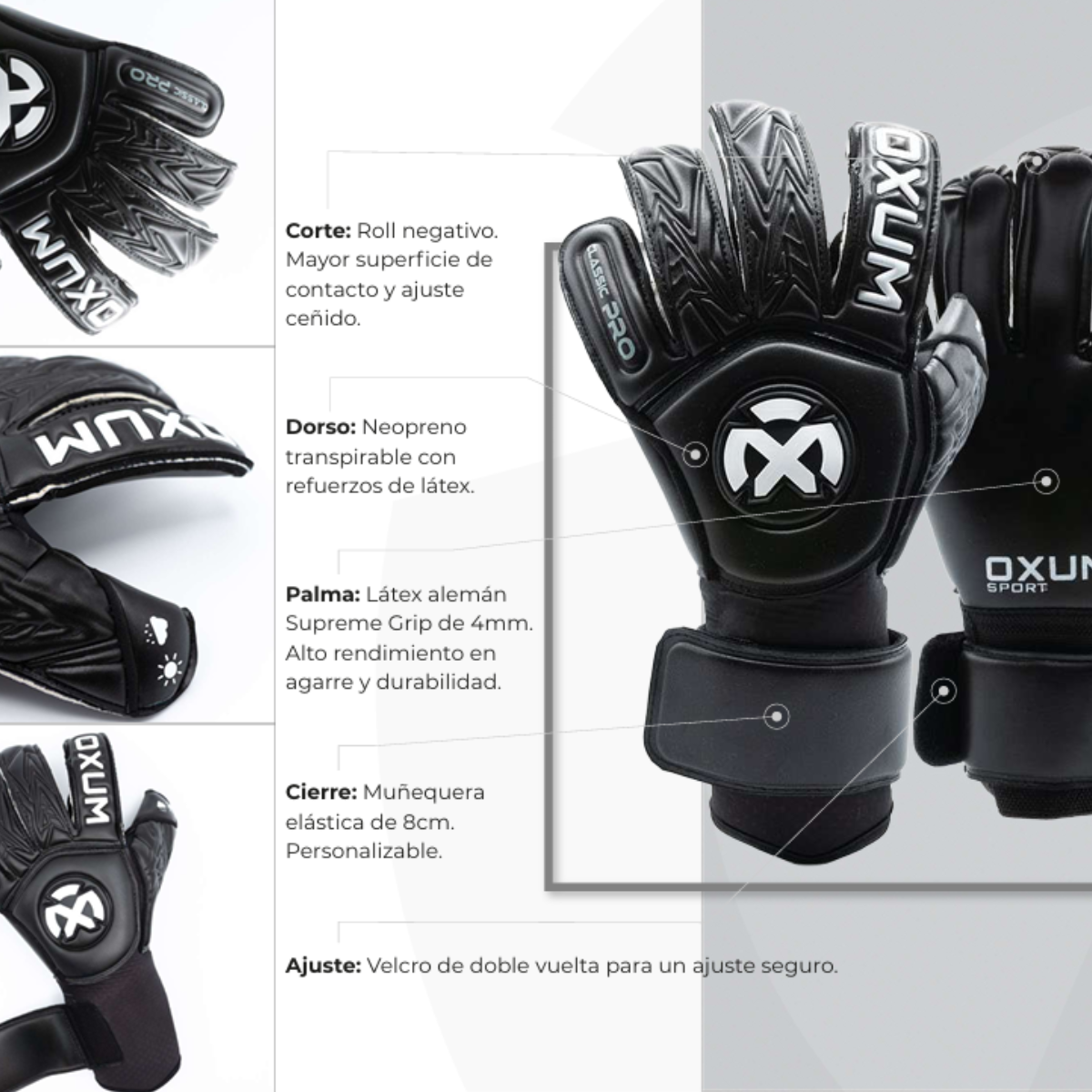 CUSTOMIZABLE CLASSIC PRO WHITE GLOVES