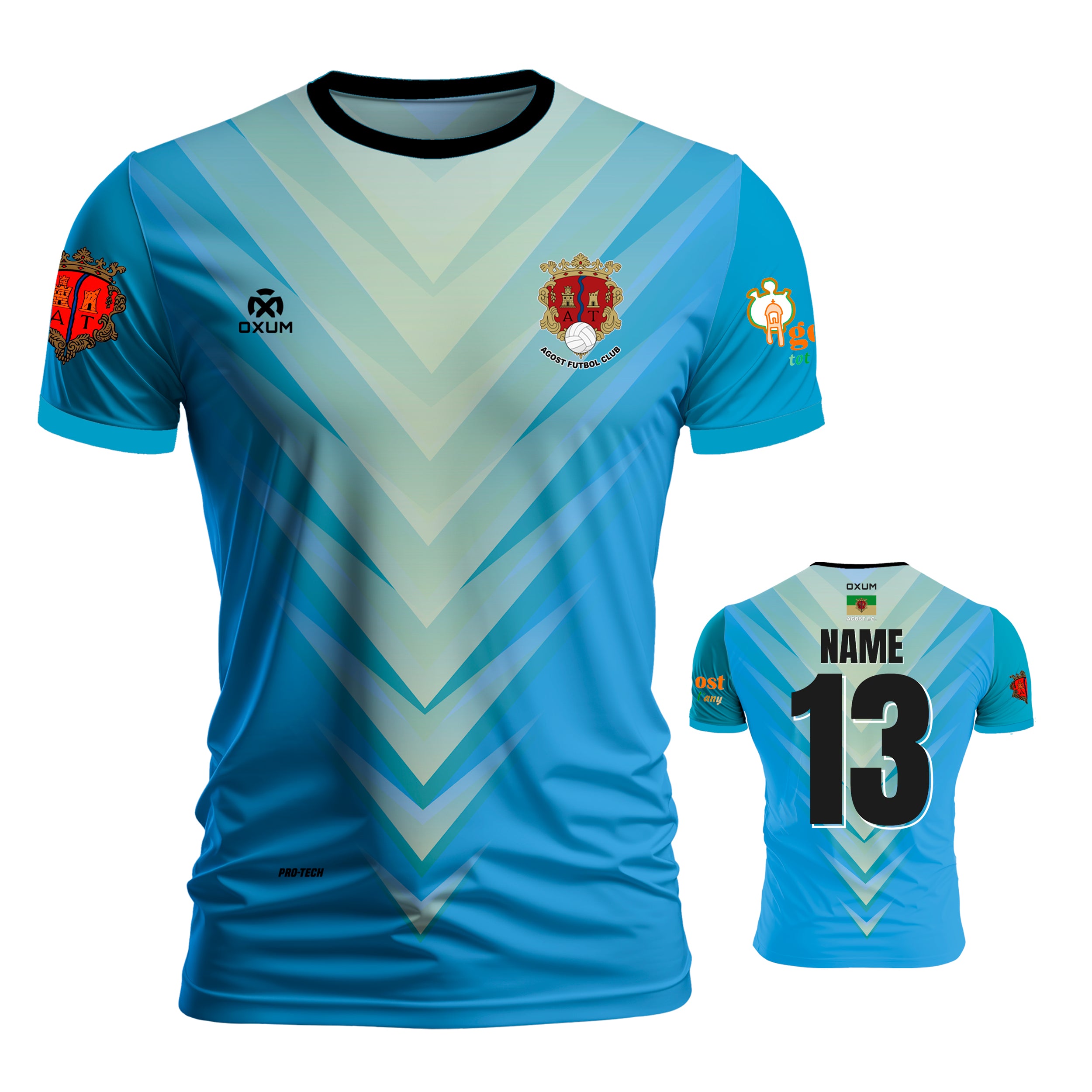 Camiseta Celeste portero