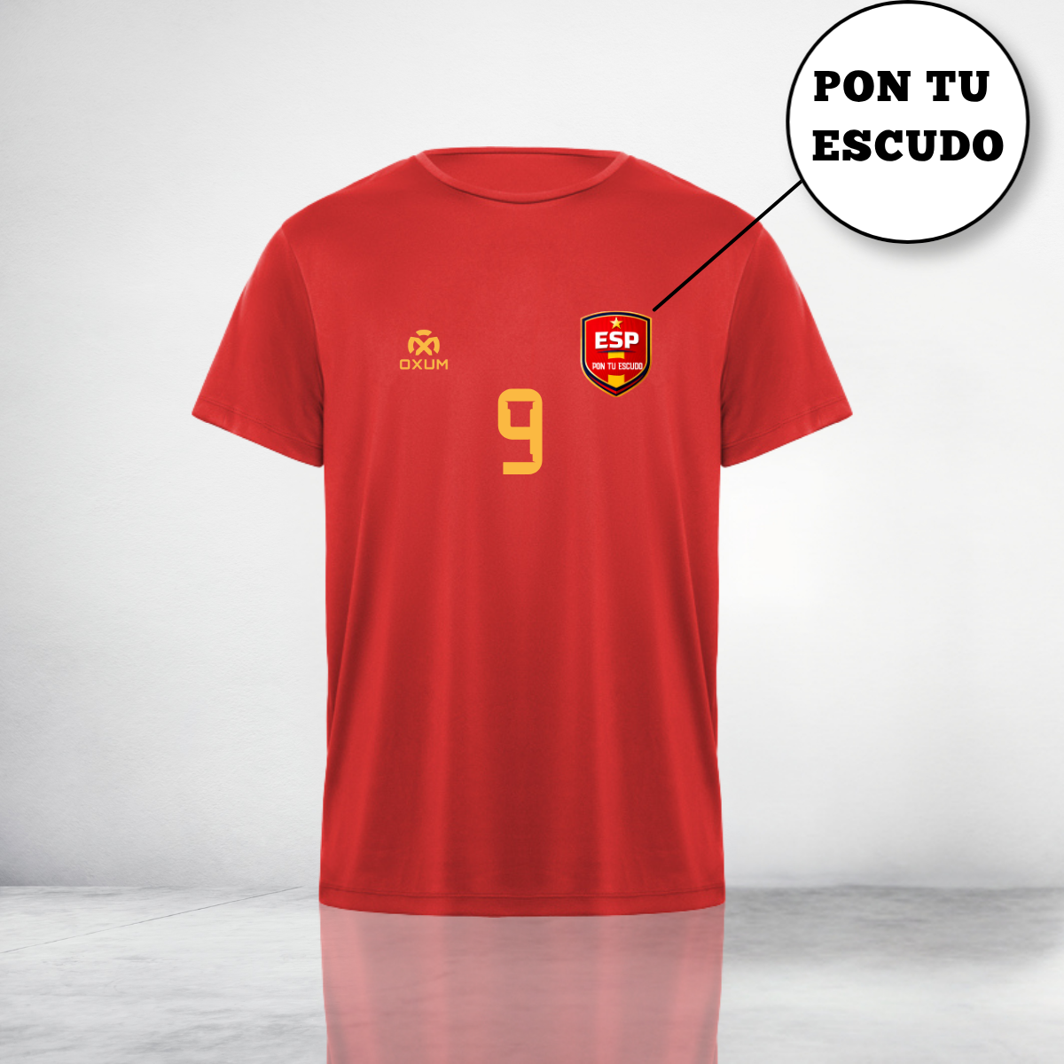 CAMISETA ESPAÑA PERSONALIZADA