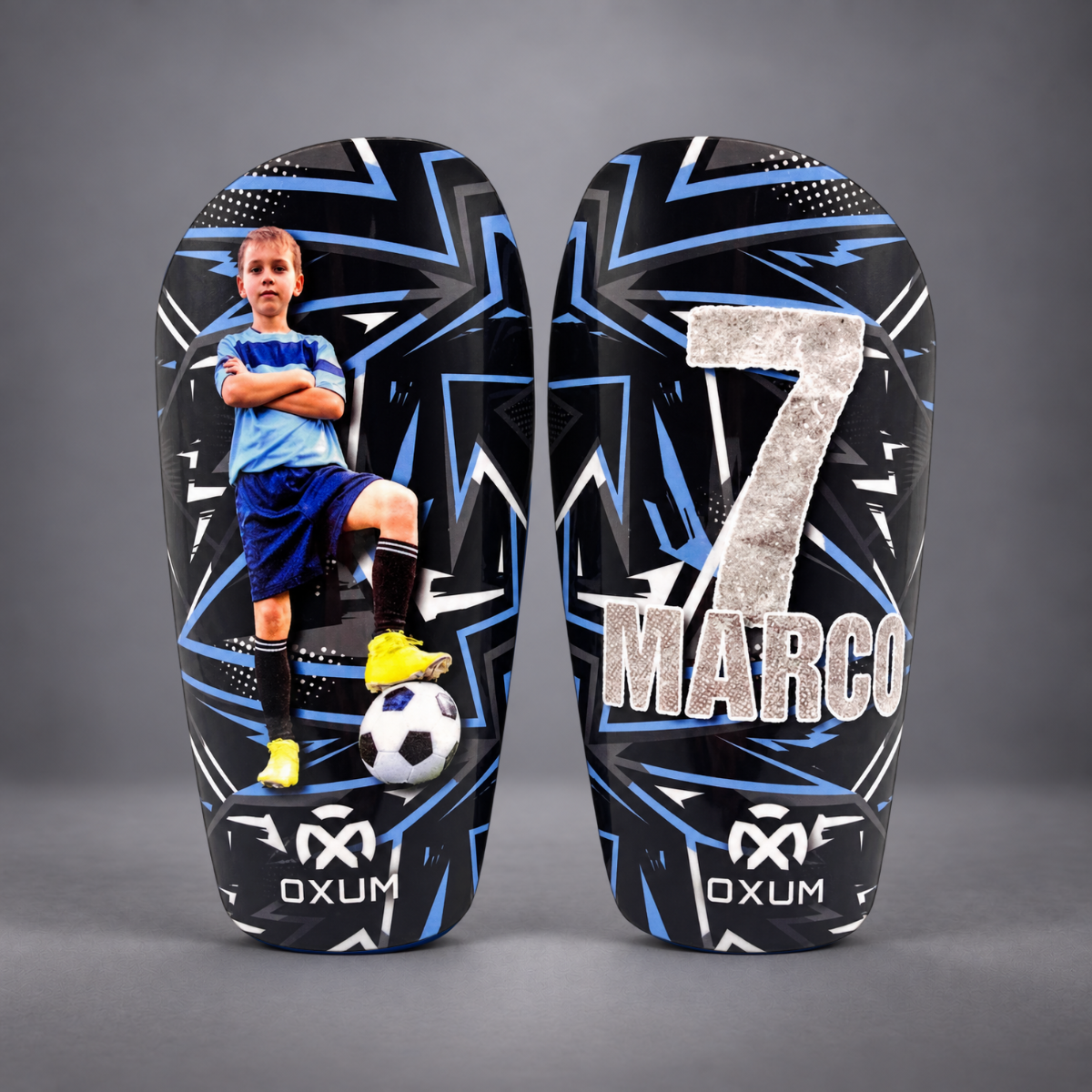 ONE VIDAR ESPINILLERAS DE FÚTBOL PERSONALIZADAS