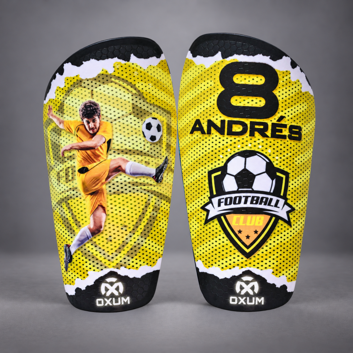 PRO KRAKEN ESPINILLERAS DE FÚTBOL PERSONALIZADAS