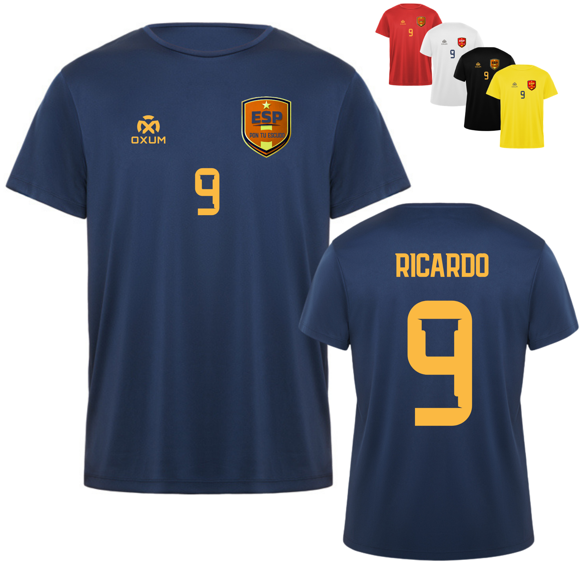CAMISETA ESPAÑA PERSONALIZADA