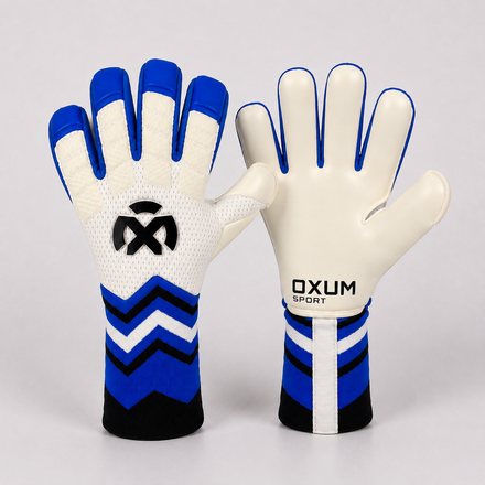 GUANTES DE PORTERO KNIT PRO AZUL-BLANCO