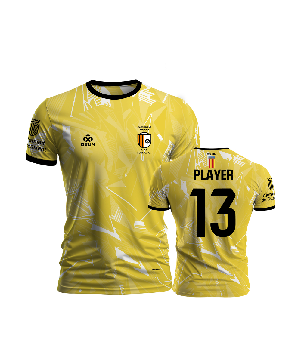 CAMISETA 1ª EQUIPACIÓN PORTERO CFS FUTSACAR