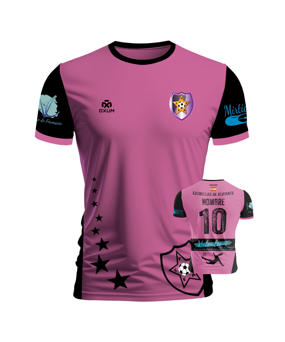 CAMISETA 2ª EQUIPACIÓN ESTRELLAS DE ALICANTE