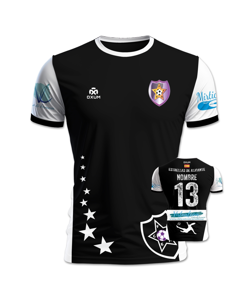 CAMISETA 1ª EQUIPACIÓN PORTERA ESTRELLAS DE ALICANTE